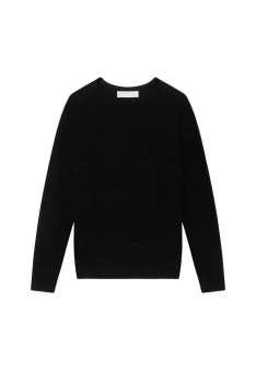 Merino wool round neck sweater - Asena