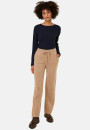 Pantalon fluide en laine et cachemire - Galya