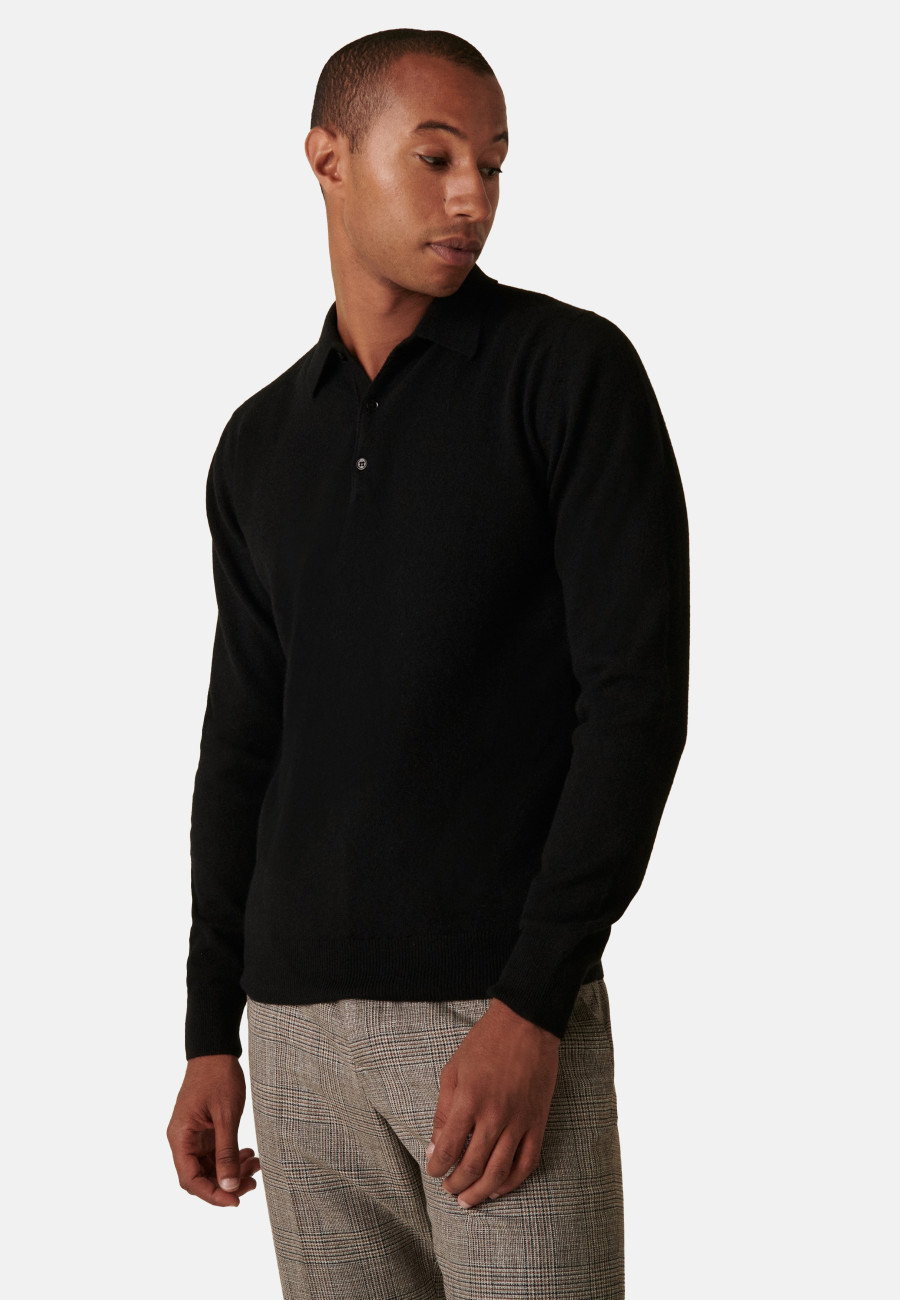 Cashmere polo neck sweater - Emerson