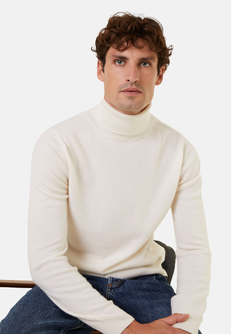 Cashmere turtleneck sweater - Eduardo