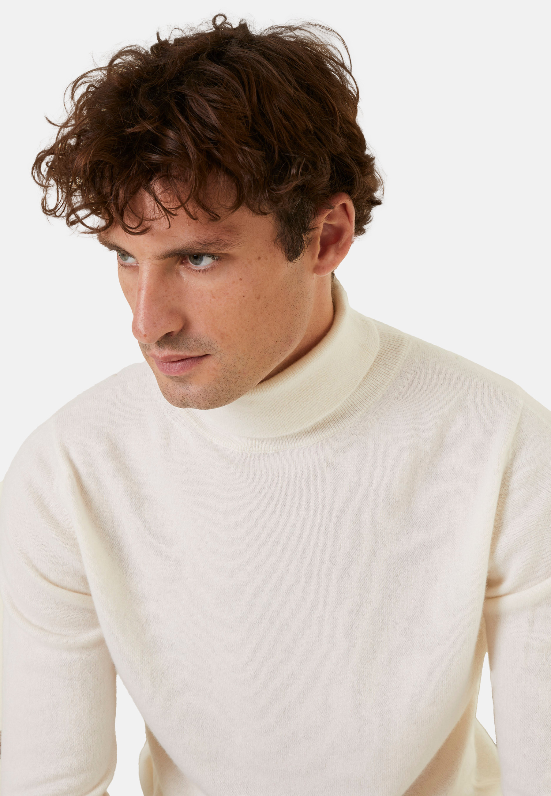 Pull col roulé en cachemire - Eduardo