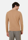 Pull col rond en cachemire finitions roulotées - Ernest