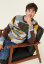 Pull col rond en cachemire superbowl - Florian 7978 brun - 47 Marron foncé