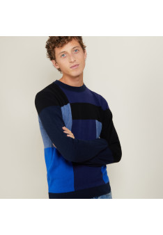 Geometric cashmere sweater - Lima