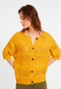 Openwork vest in cotton and linen - Maylisse