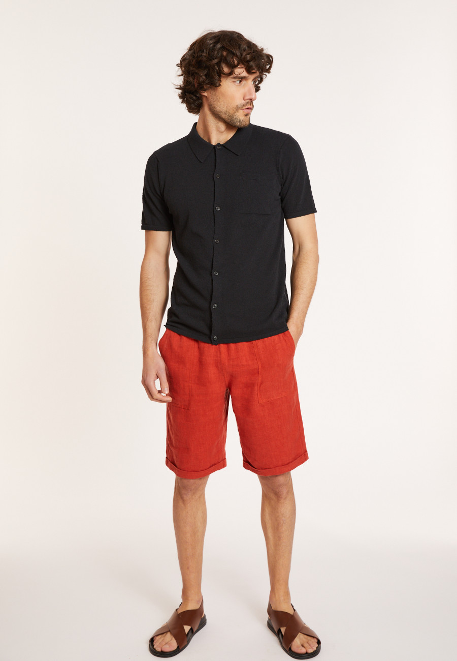 Chemise en coton brossé - Dominique