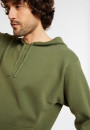Hoodie en coton à capuche avec poches - Damien 8051 cactus - 83 Kaki