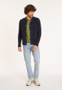 Zip cotton jacket with pockets - Dalil