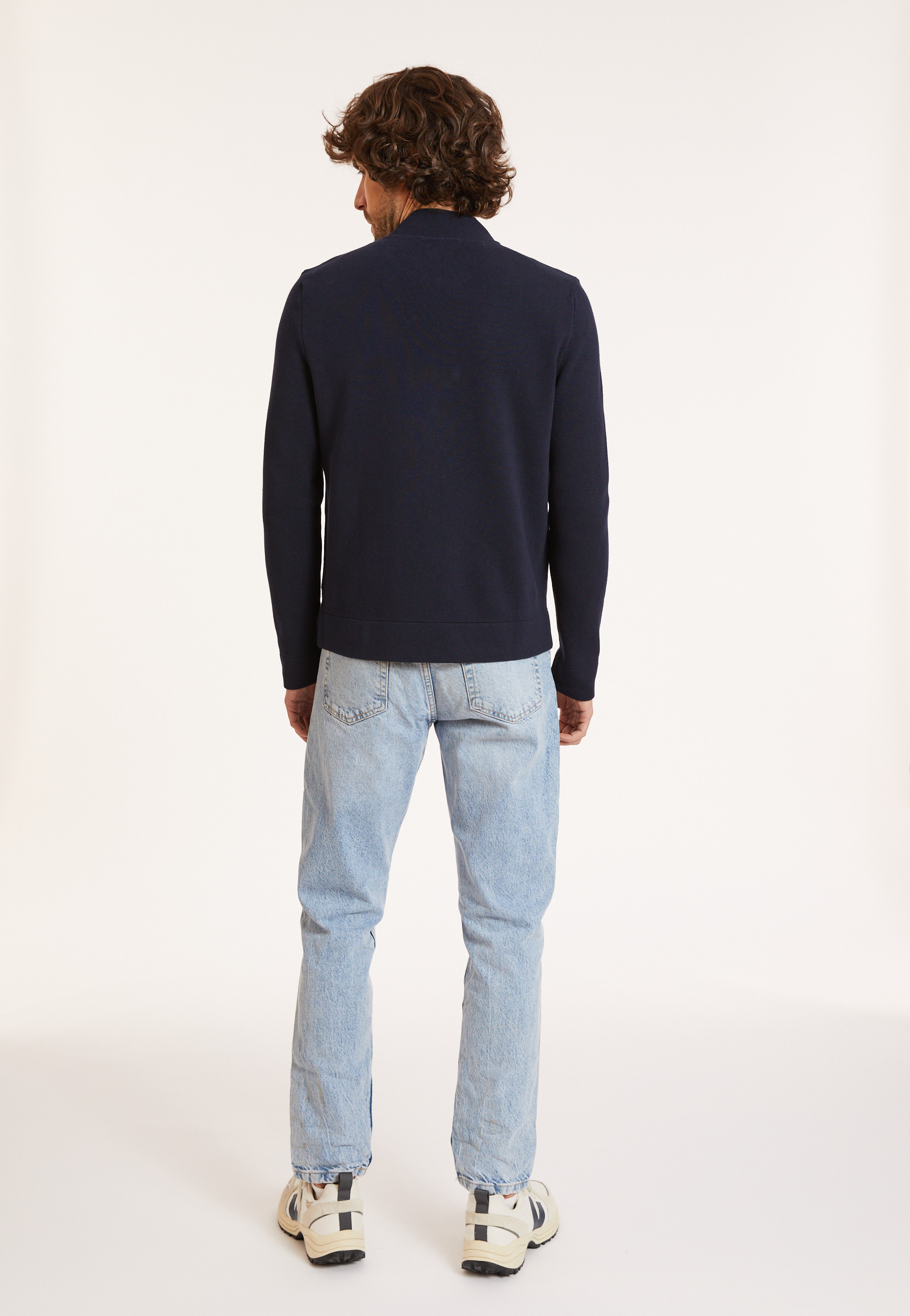 Zip cotton jacket with pockets - Dalil