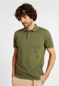 Cotton polo shirt - Domino
