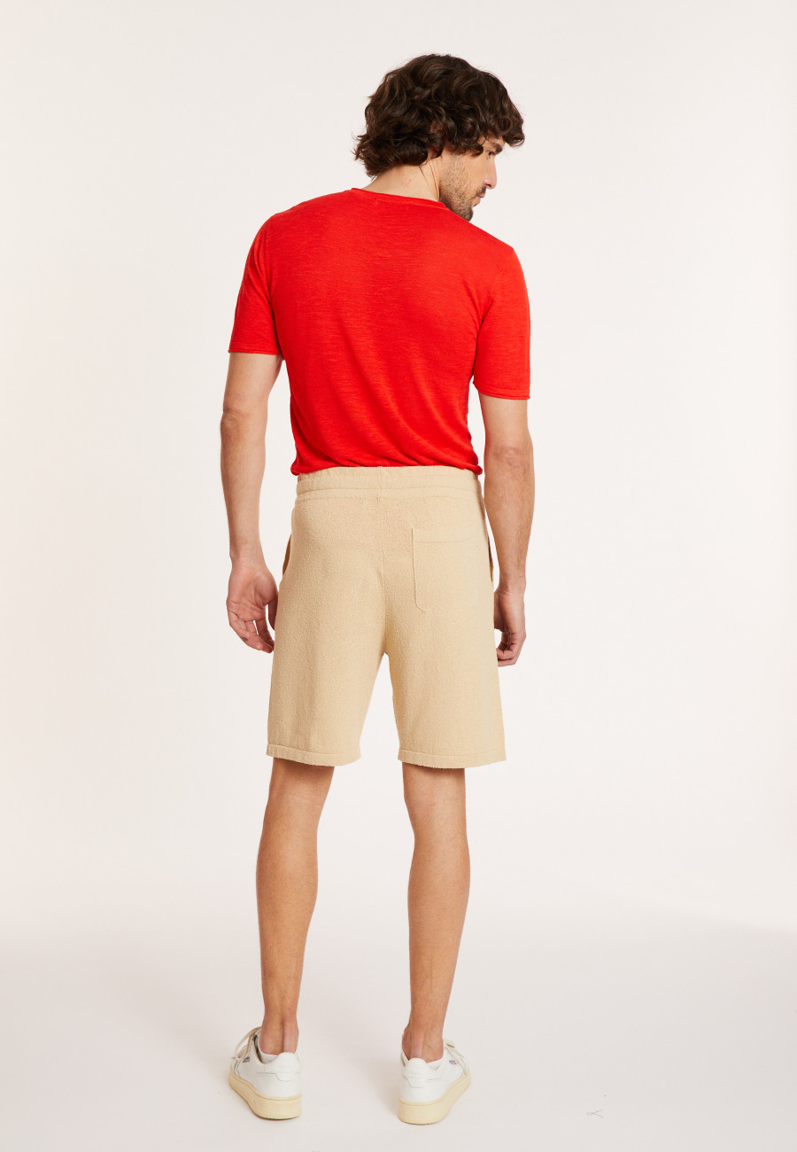 Short en coton brossé - Drey