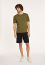 Short en coton avec poches - Donata 8010 noir - 01 Noir