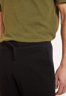 Short en coton avec poches - Donata 8010 noir - 01 Noir