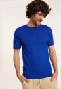 Slub linen round neck T-shirt - Renaud