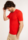 Slub linen V-neck T-shirt - Reuben