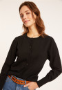 Cotton round neck cardigan - Manel