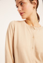 Cotton round neck cardigan - Manel