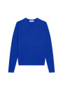 Pull col V logo en laine mérinos - Elmo
