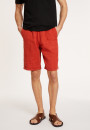 Short à poches en lin - Diego 8081 epice - 20 Rouge foncé