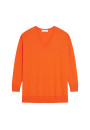 Organic cotton V-neck sweater - Meve