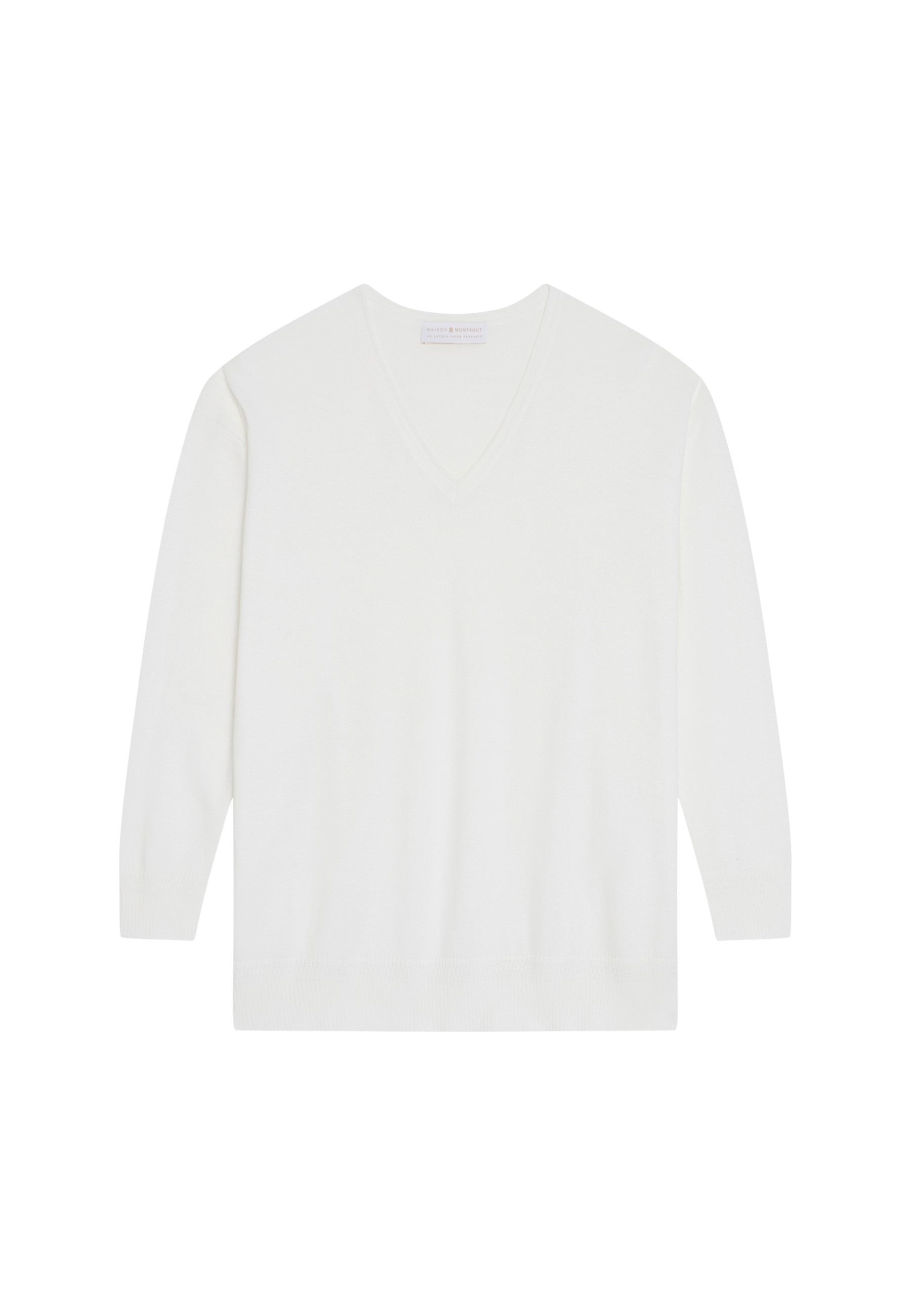 Organic cotton V-neck sweater - Meve