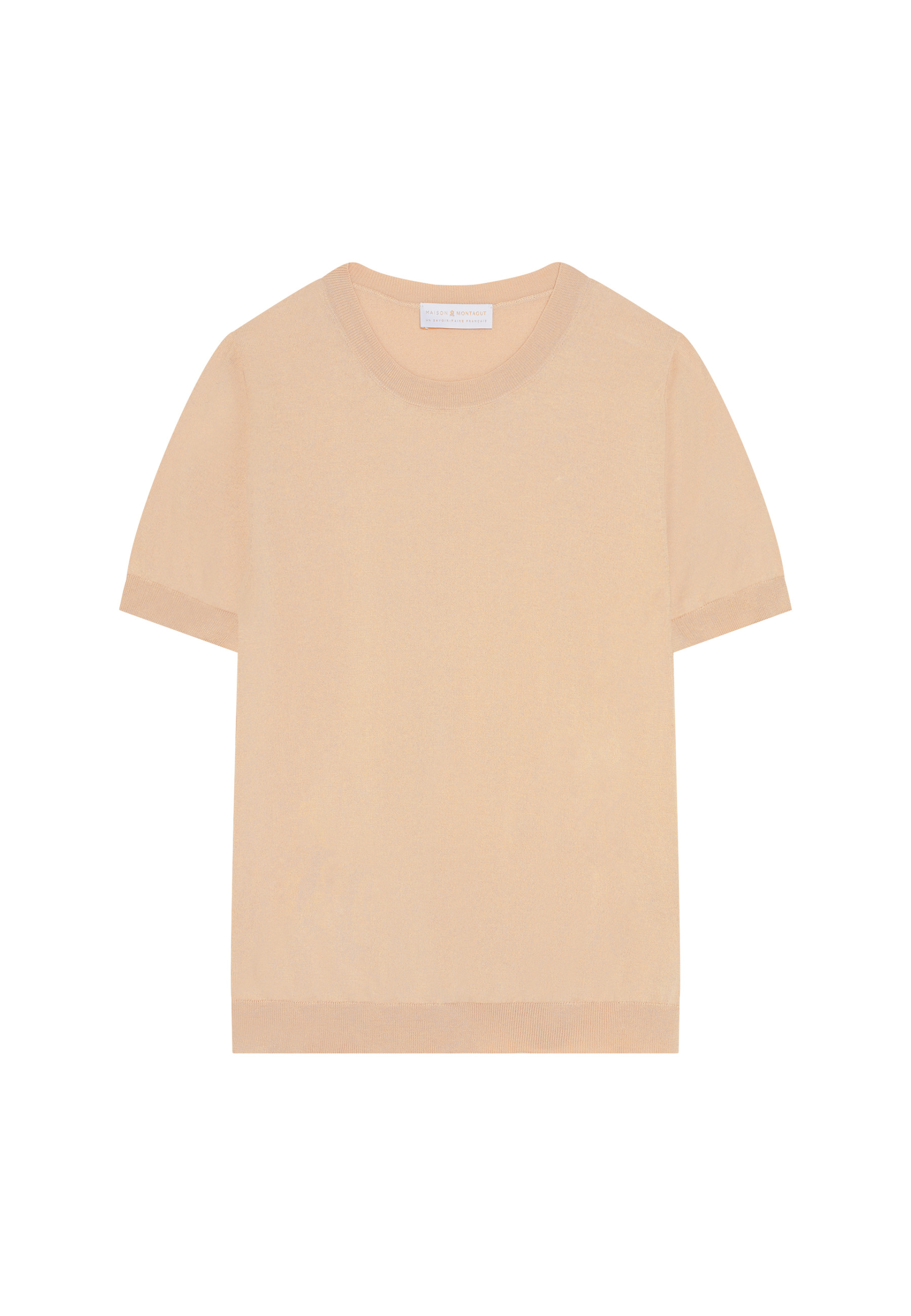 Round neck cotton T-shirt - Moon