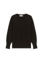 Cotton round neck cardigan - Manel
