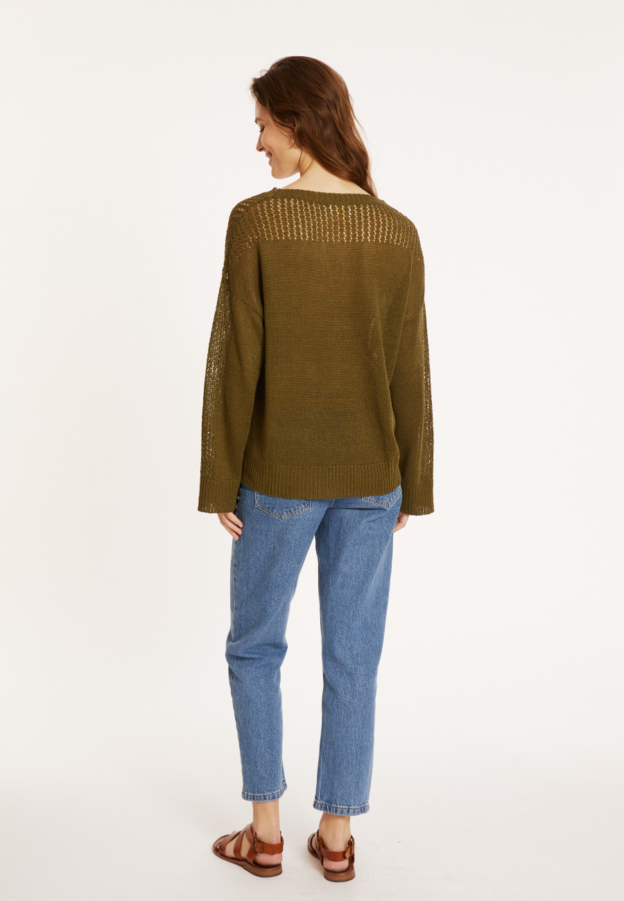 Pull ample en lin  - Molene