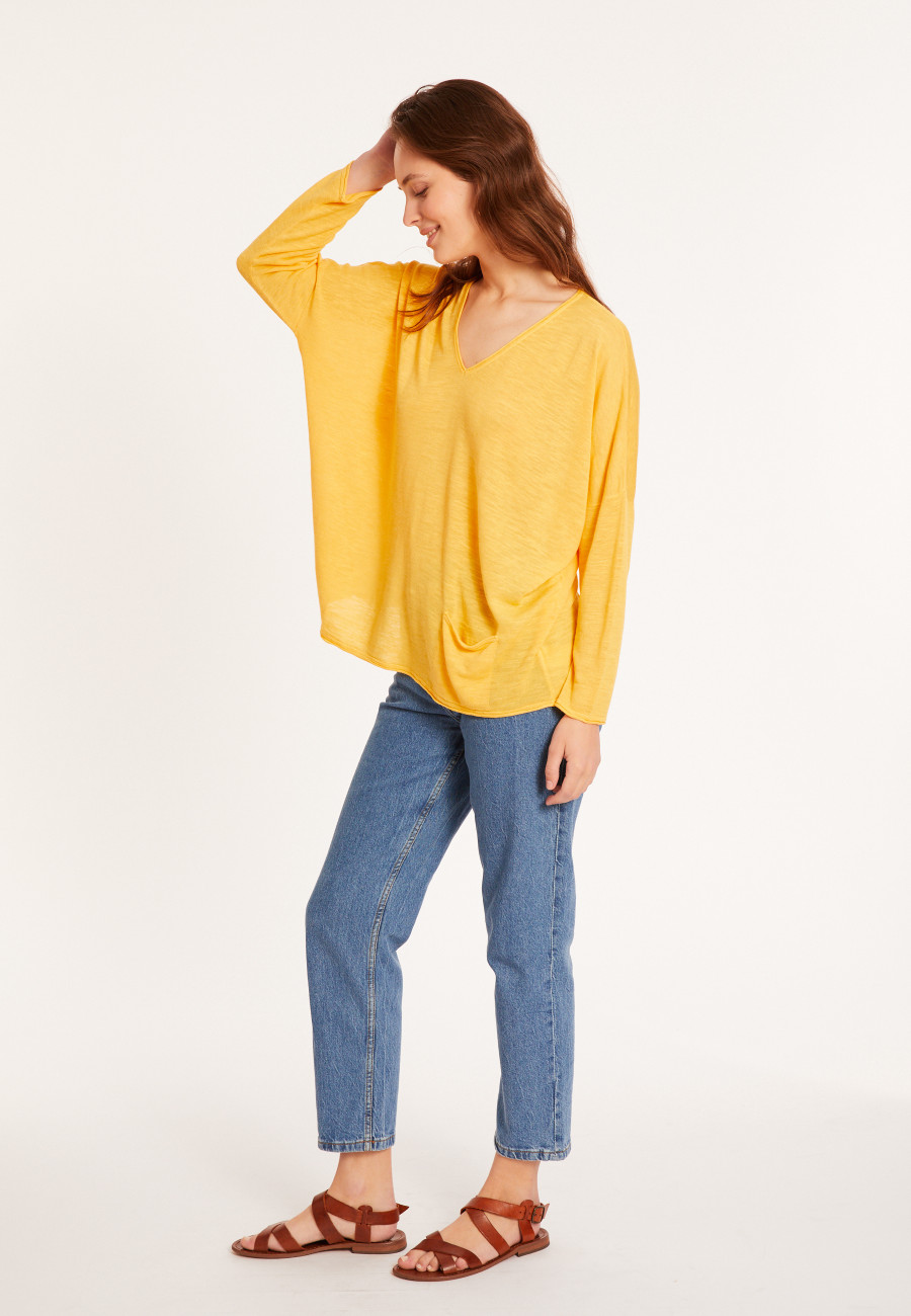 T-shirt ample en lin flammé - Balou