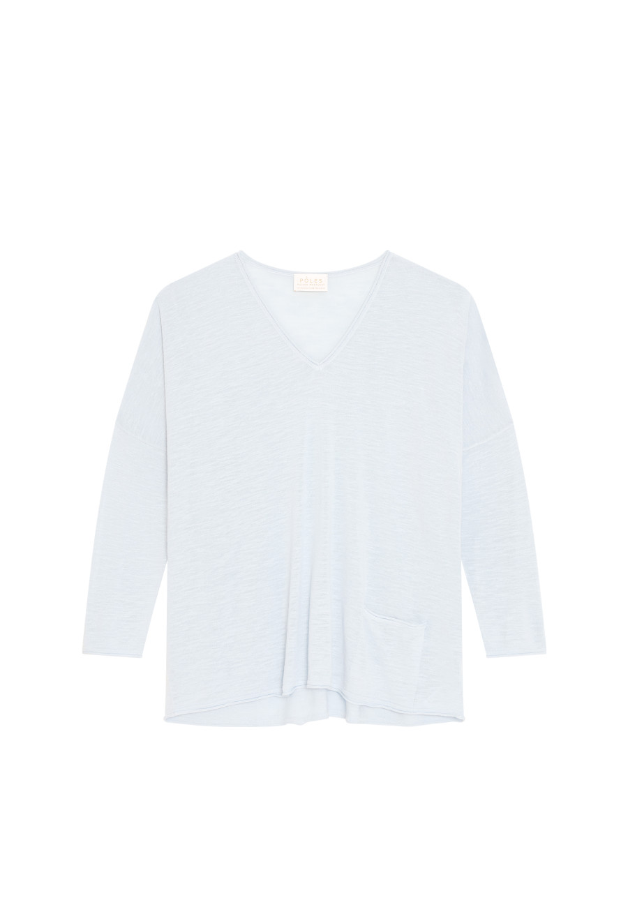 Loose-fit slub linen T-shirt - Balou