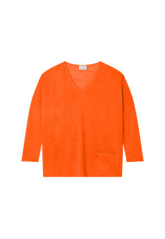 Loose-fit slub linen T-shirt - Balou