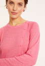 Flamed linen buttoned cardigan - Mado