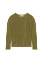 Flamed linen buttoned cardigan - Mado