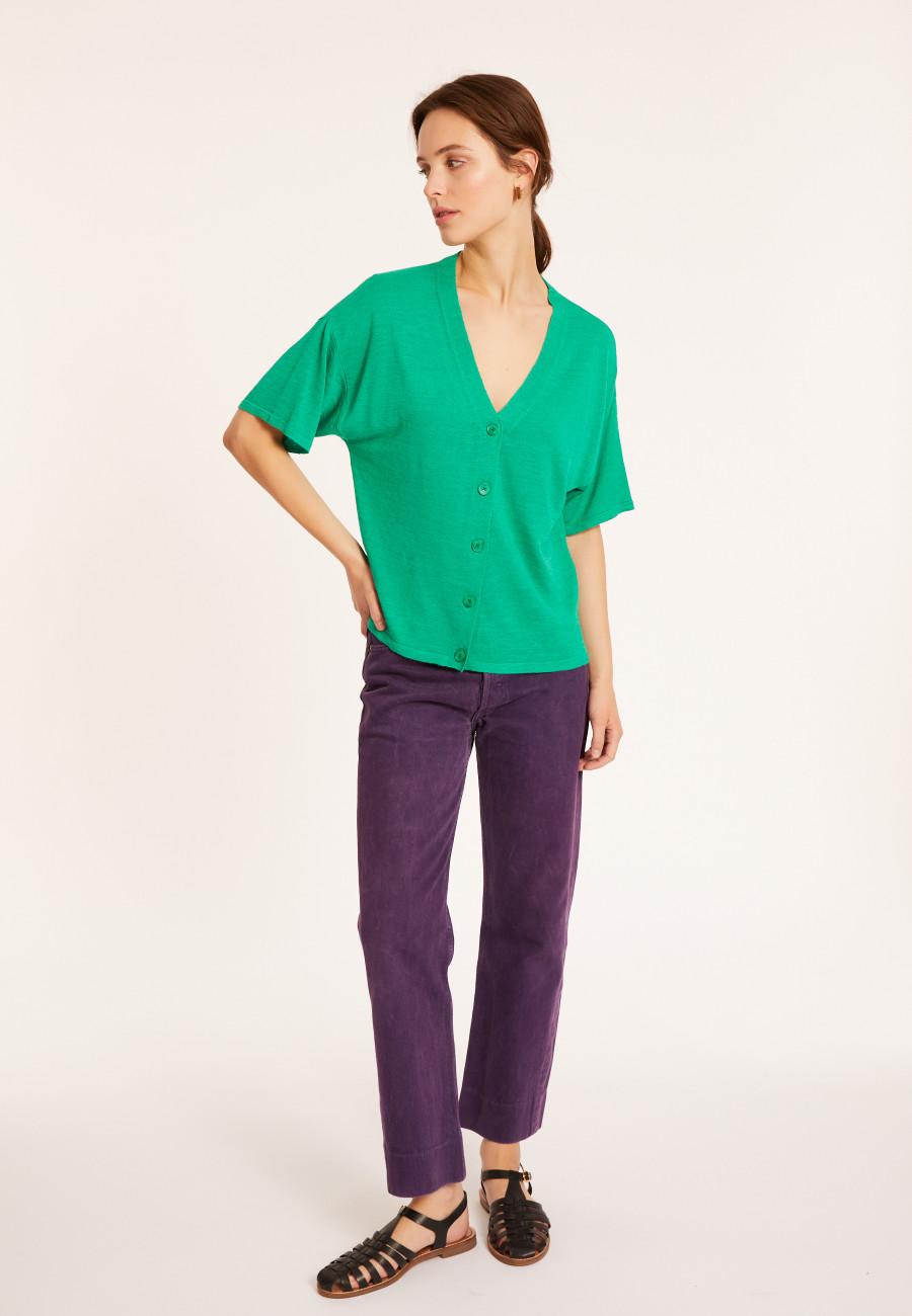 T-shirt en lin flammé - Maddie