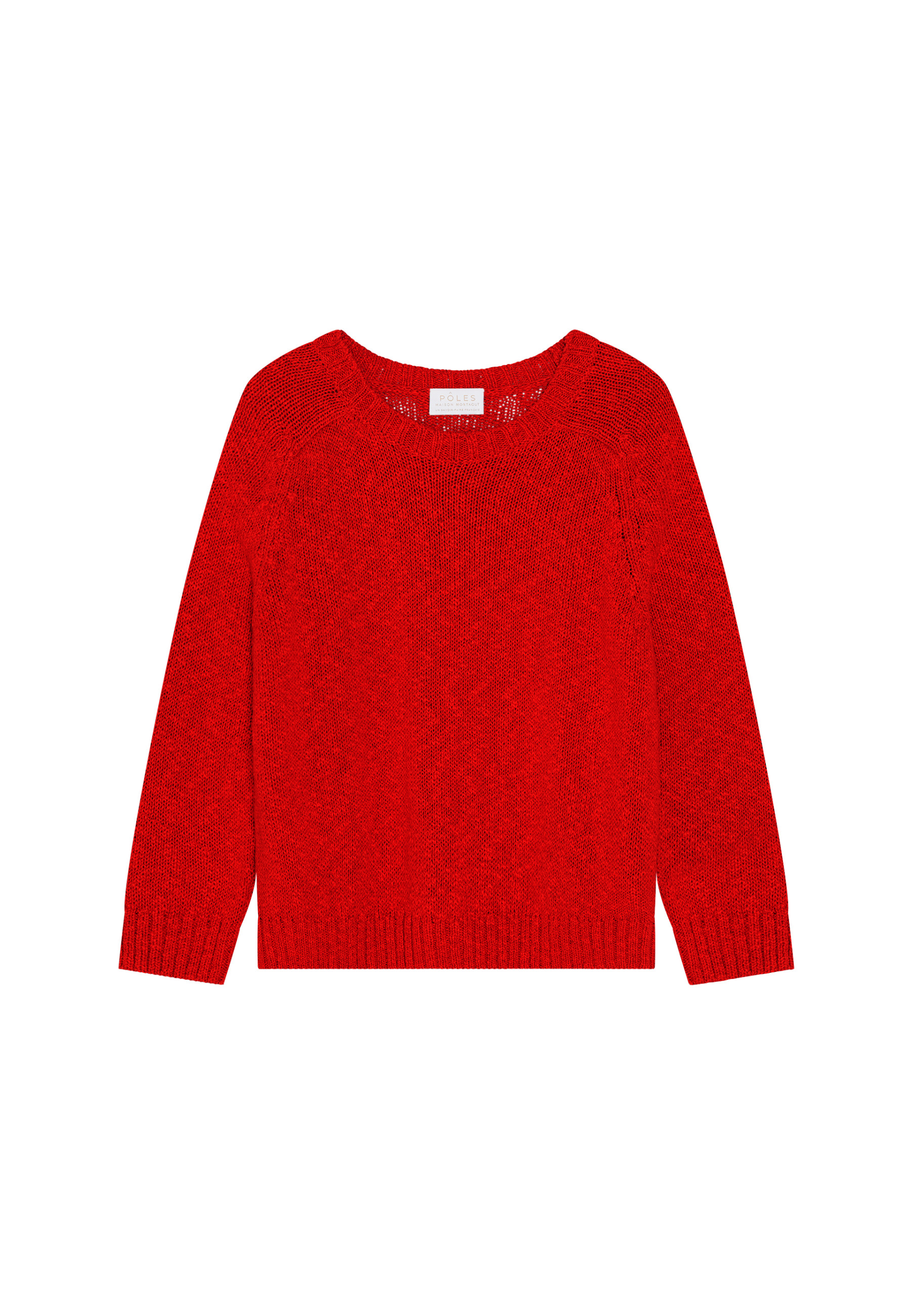 Pull emmanchures marteau en coton et lin - Mick