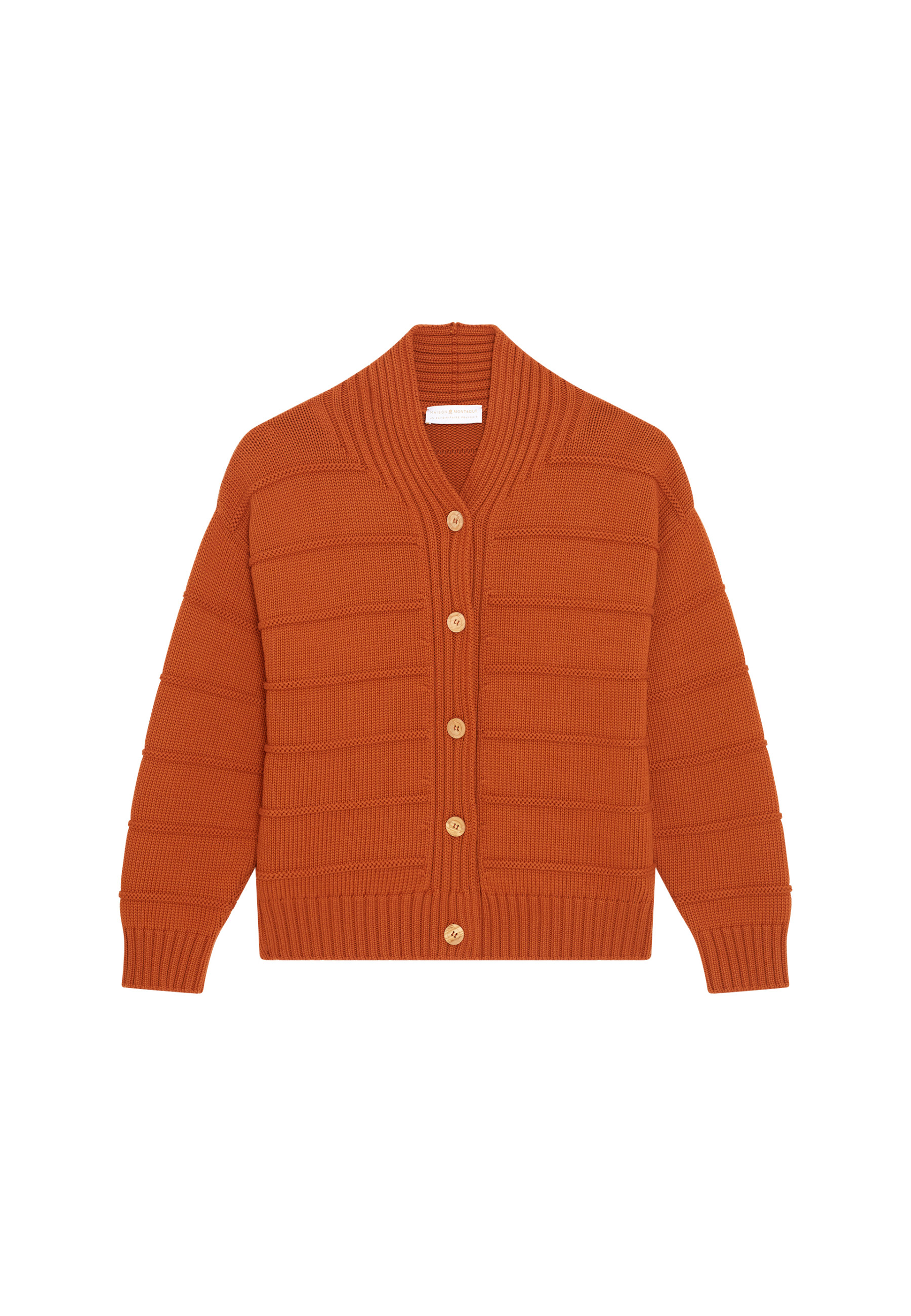 Loose cotton ribbed cardigan - Mardy