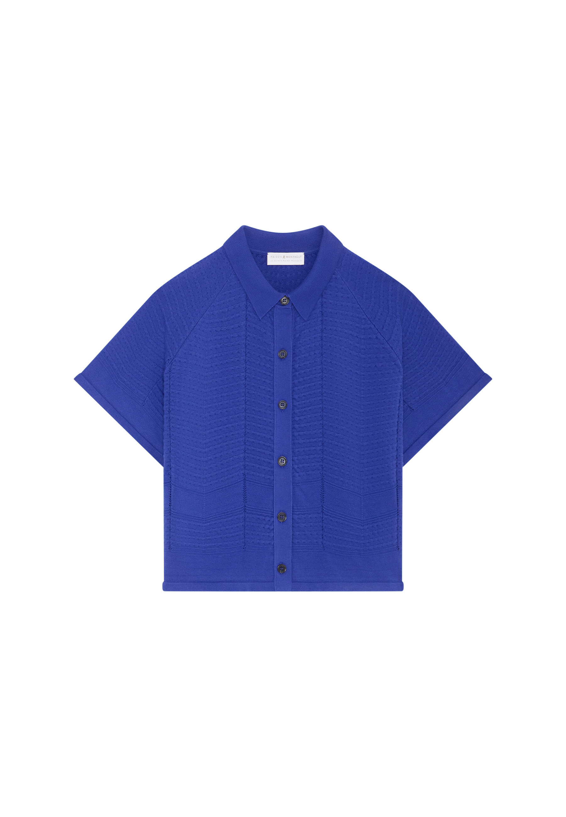 Short sleeve cotton blouse - Medina