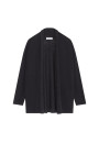 Gilet en lin flammé col châle - Maelle