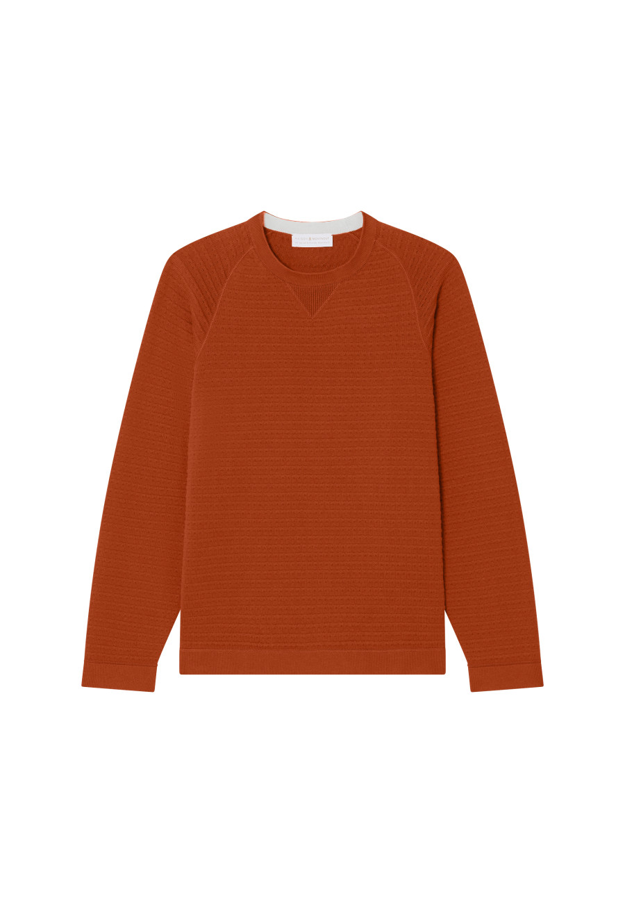 Raglan sleeve cotton sweater - Dwight