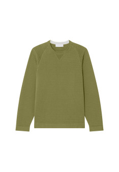 Raglan sleeve cotton sweater - Dwight