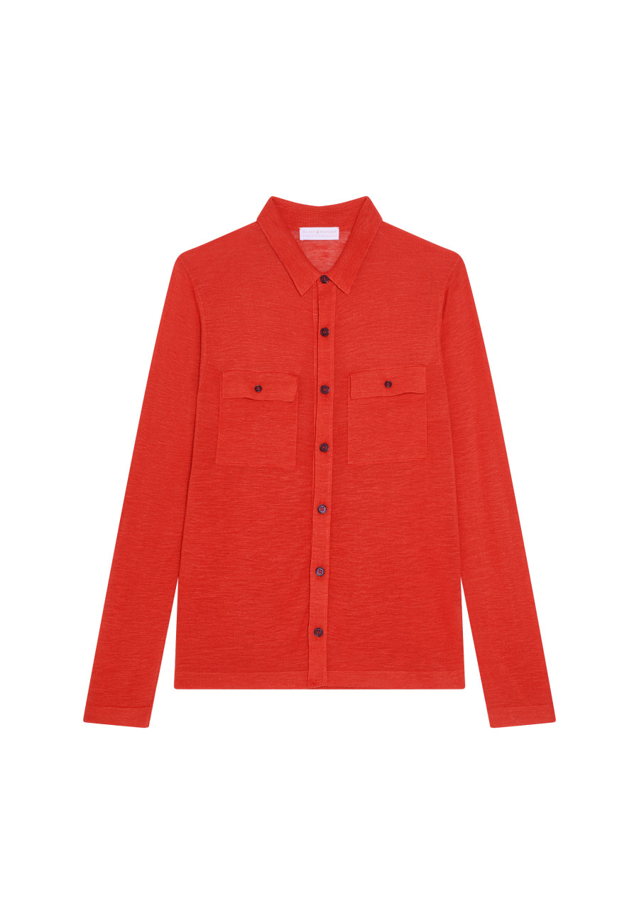 Chemise en lin flammé - Randy