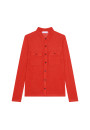 Chemise boutonnée en lin flammé - Randy