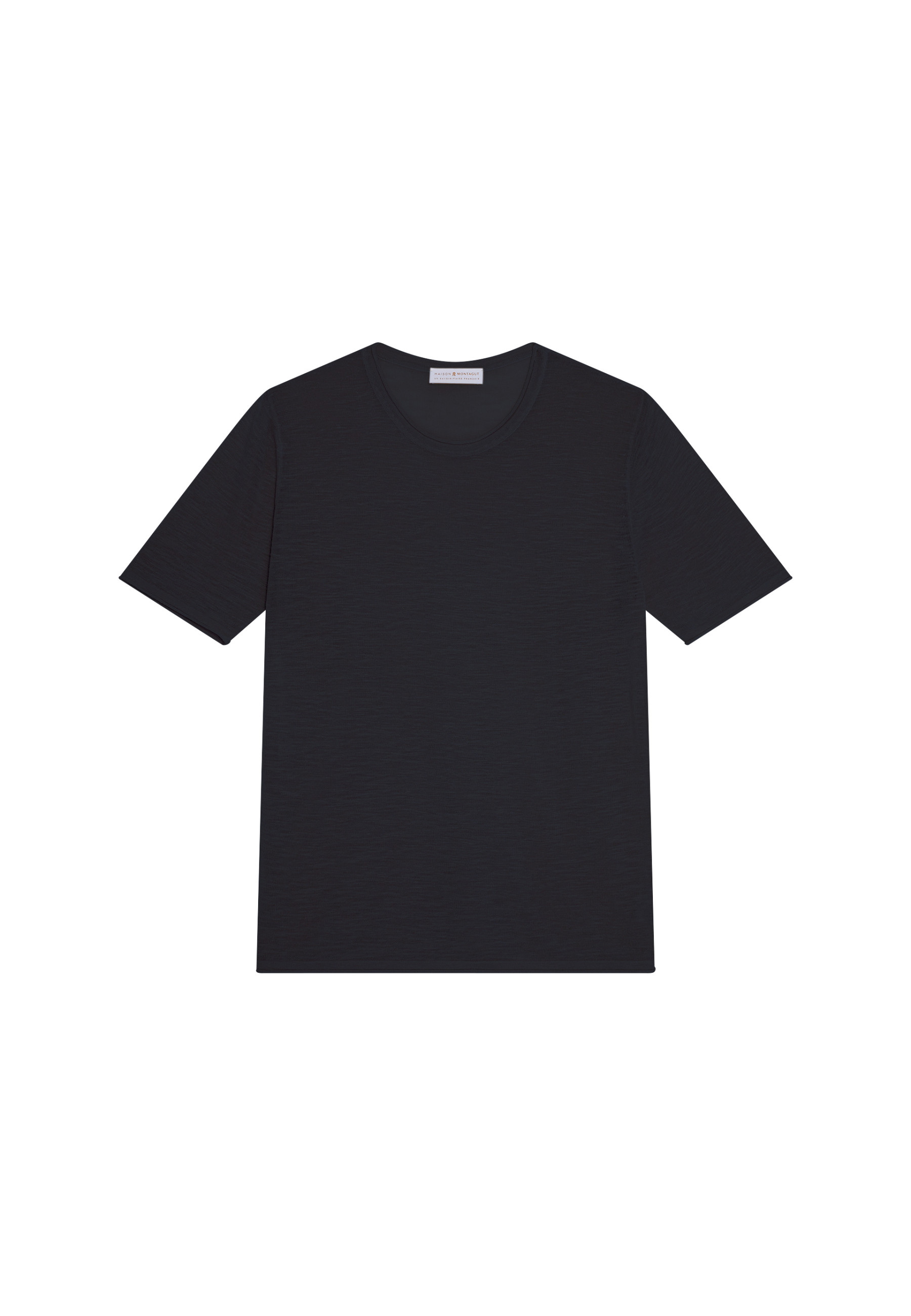 T-shirt col rond en lin flammé - Renaud