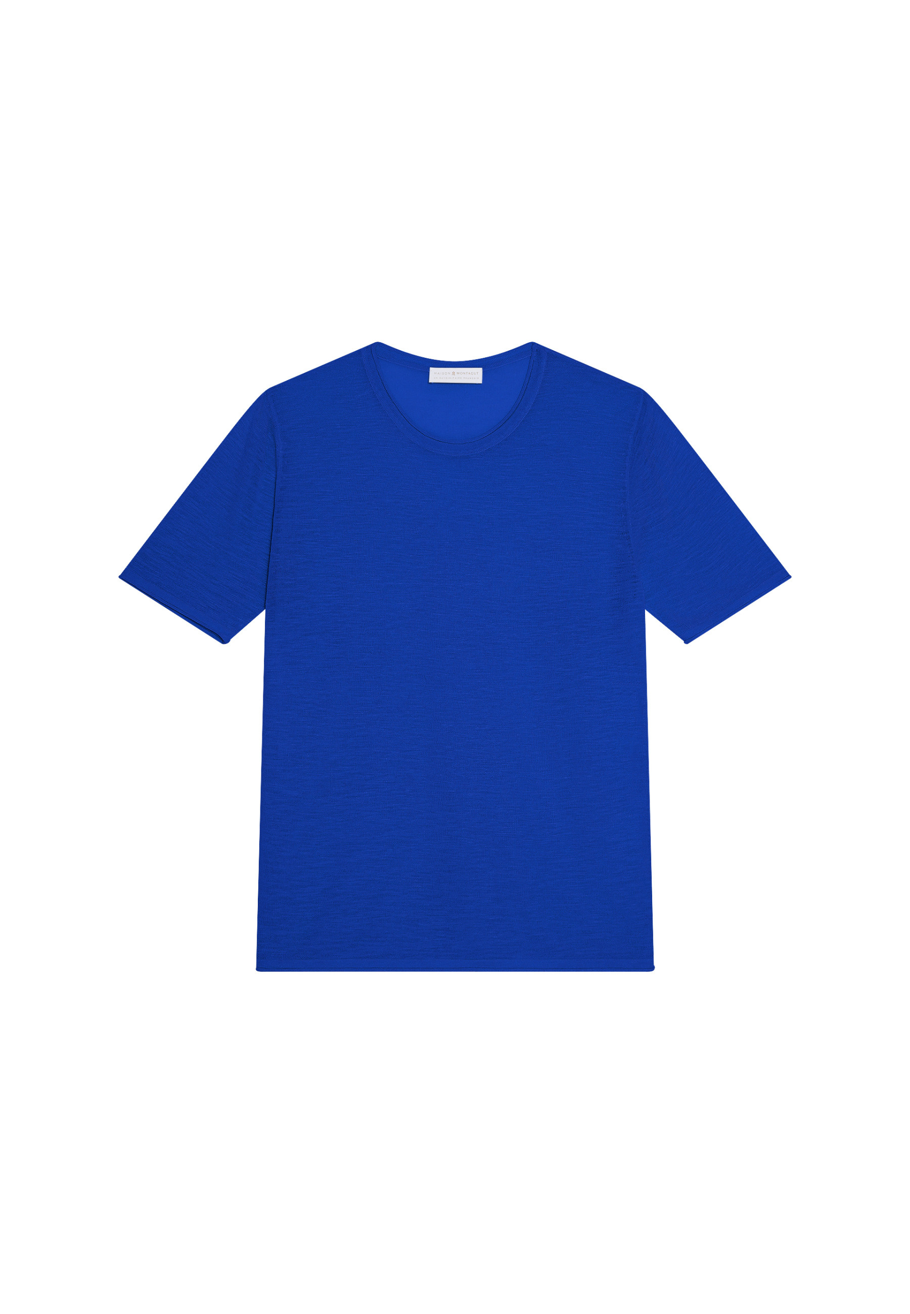 Slub linen round neck T-shirt - Renaud