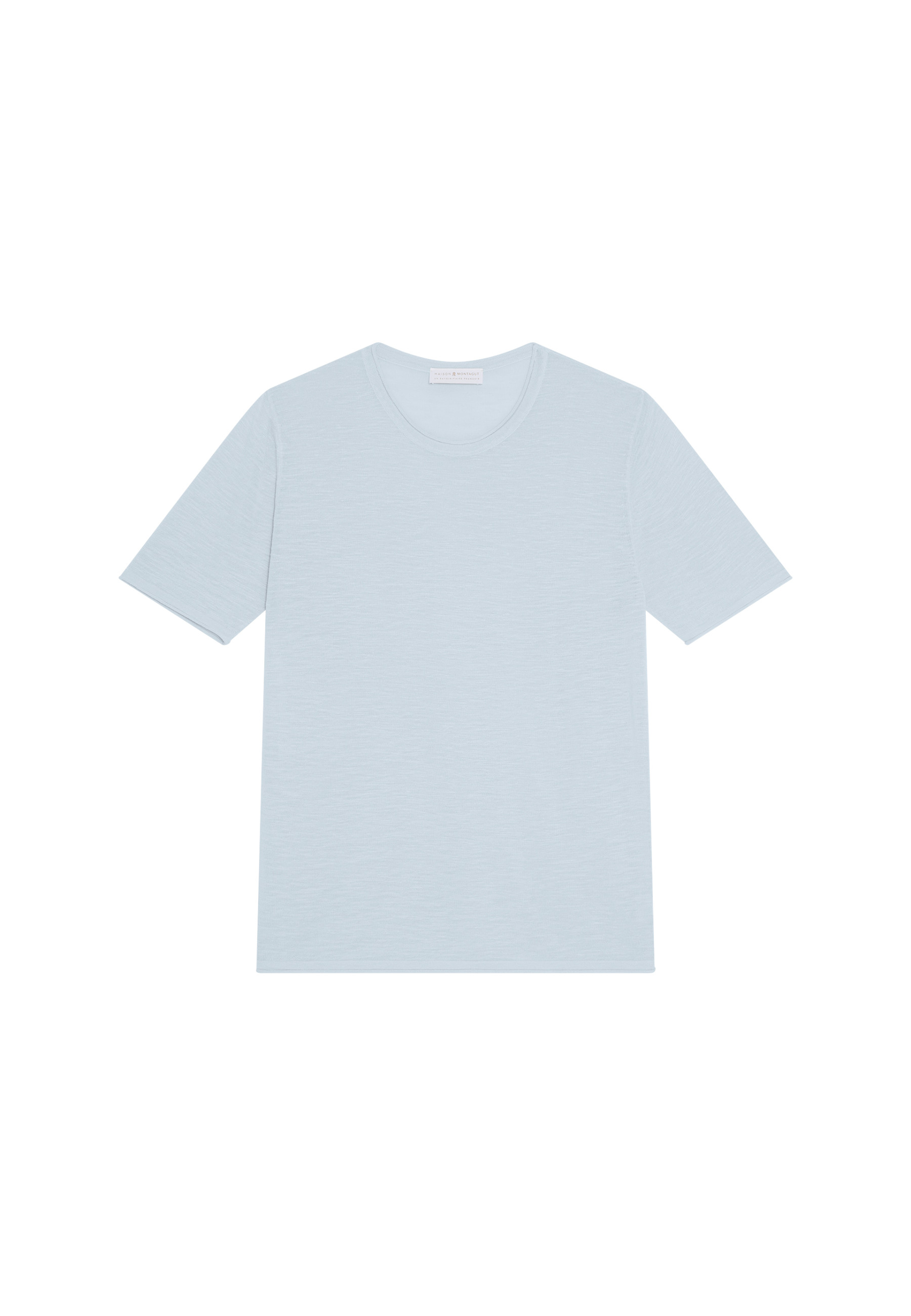 T-shirt col rond en lin flammé - Renaud