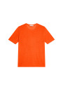T-shirt col rond en lin flammé - Renaud