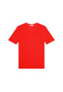 T-shirt col V en lin flammé - Reuben