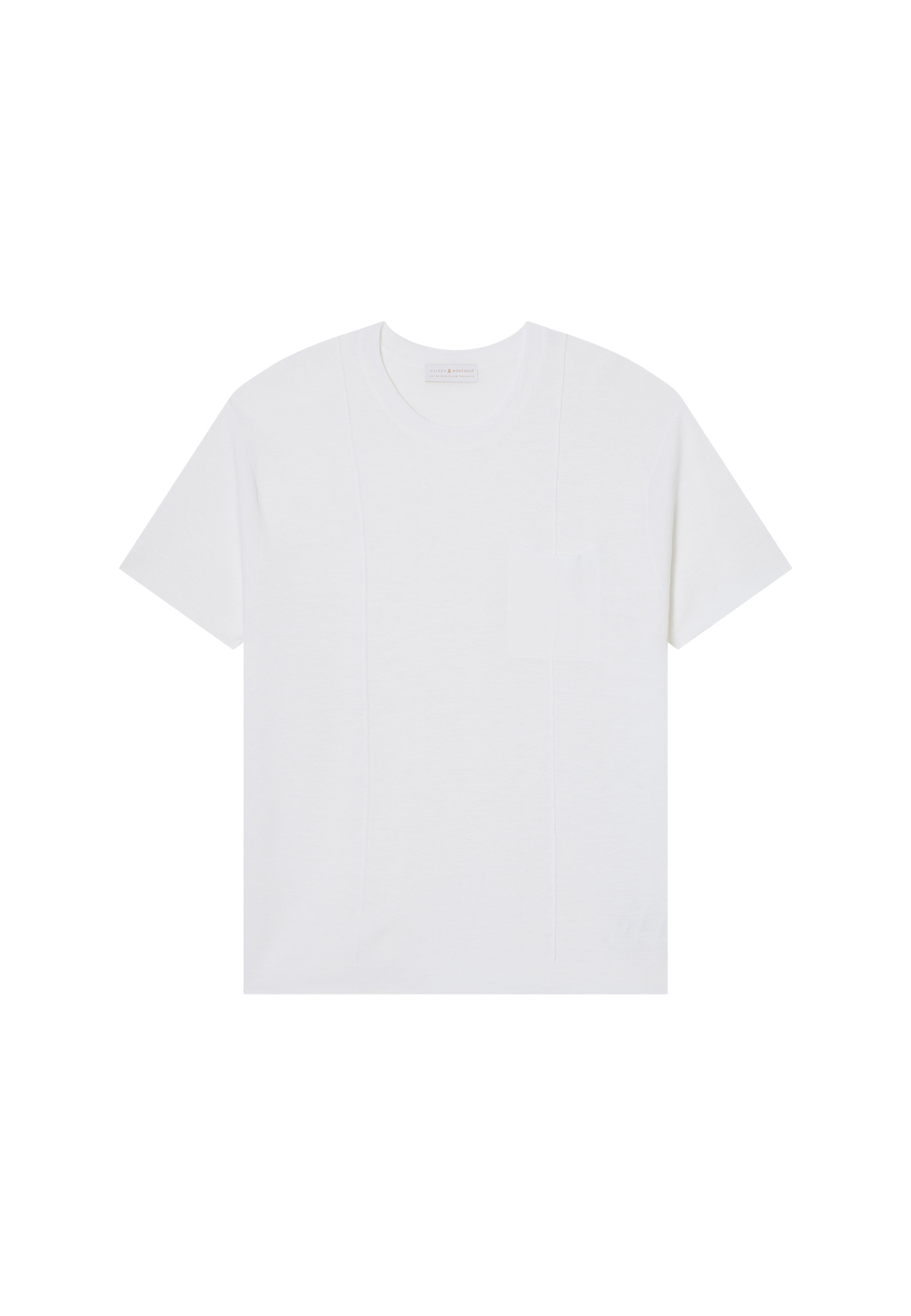 Flamed linen loose fitting t-shirt - Deon