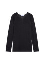 Slub linen t-shirt with raglan sleeves - Damon