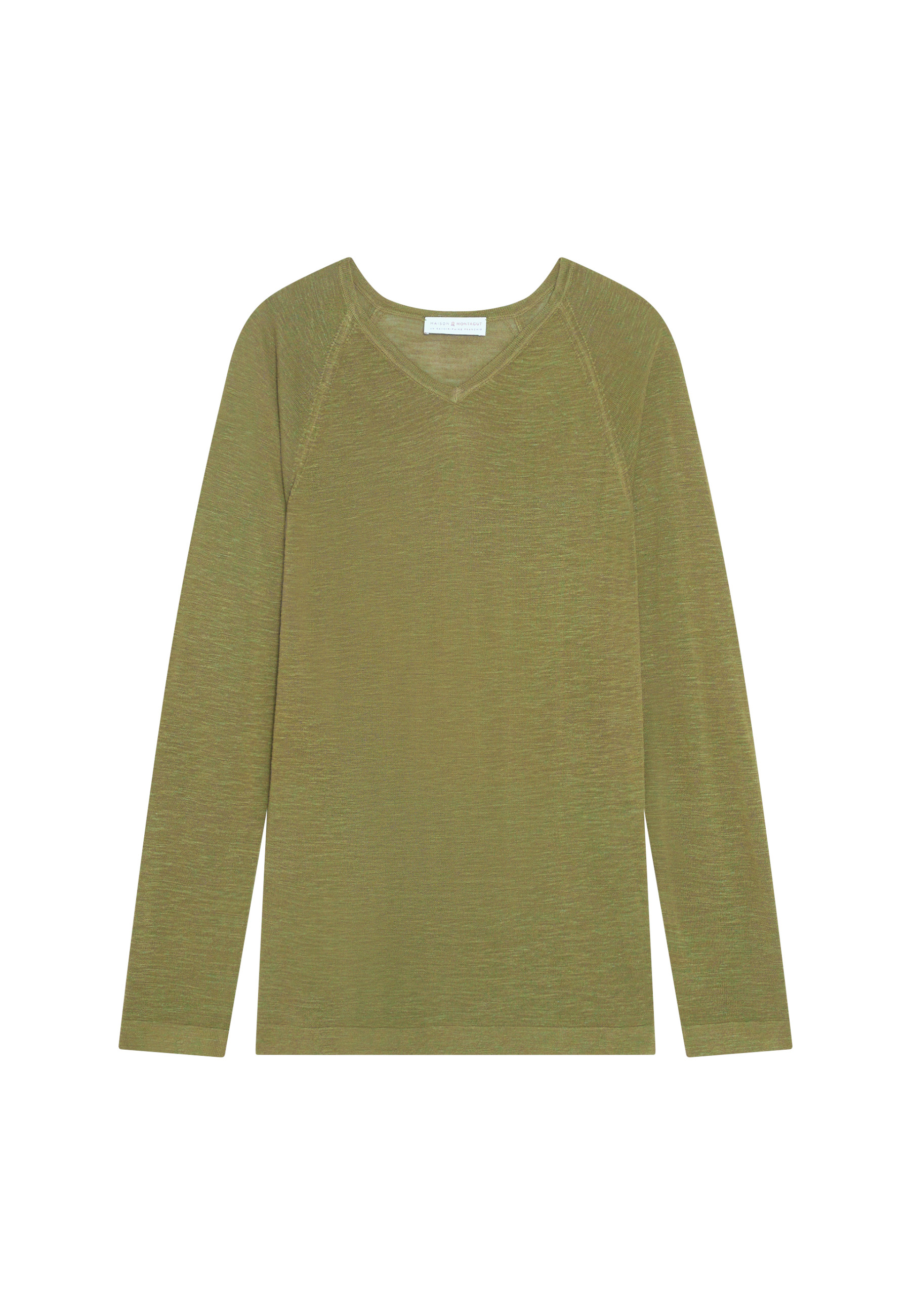 T-shirt en lin flammé manches raglan - Damon